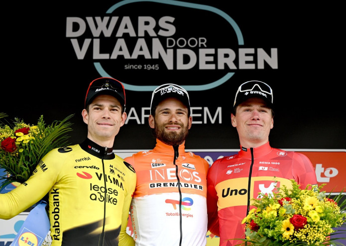 FILIPPO GANNA MEGNYERTE A DWARS DOOR VLAANDEREN-T!