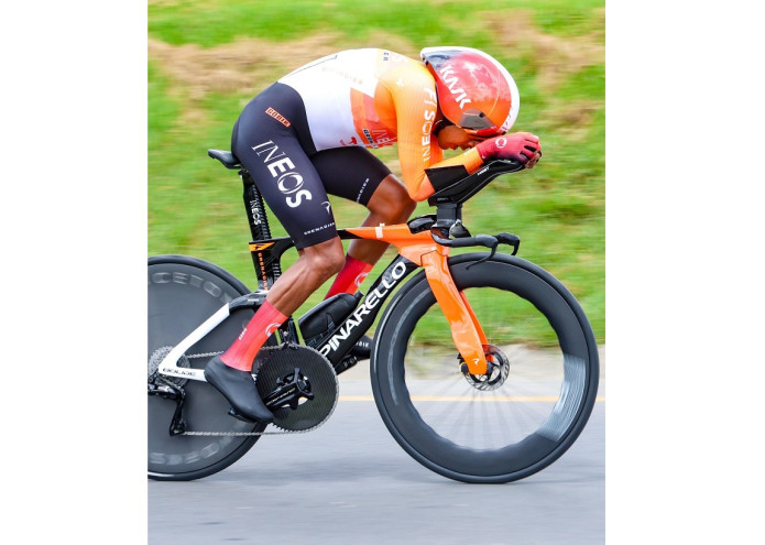 BRANDON RIVERA 56-OS ÁTLAGGAL LETT KOLUMBIAI IDŐFUTAM BAJNOK A PINARELLO BOLIDE F TT-VEL!